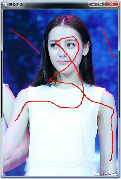 图像描述_图像修复算法_OpenCV图像去水印
