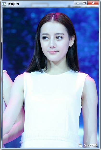OpenCV图像去水印_图像描述_图像修复算法