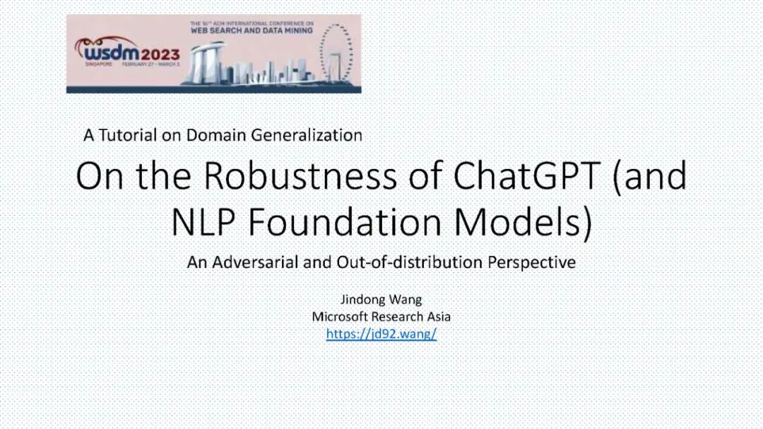 鲁棒性_领域泛化算法_ChatGPT鲁棒性评估