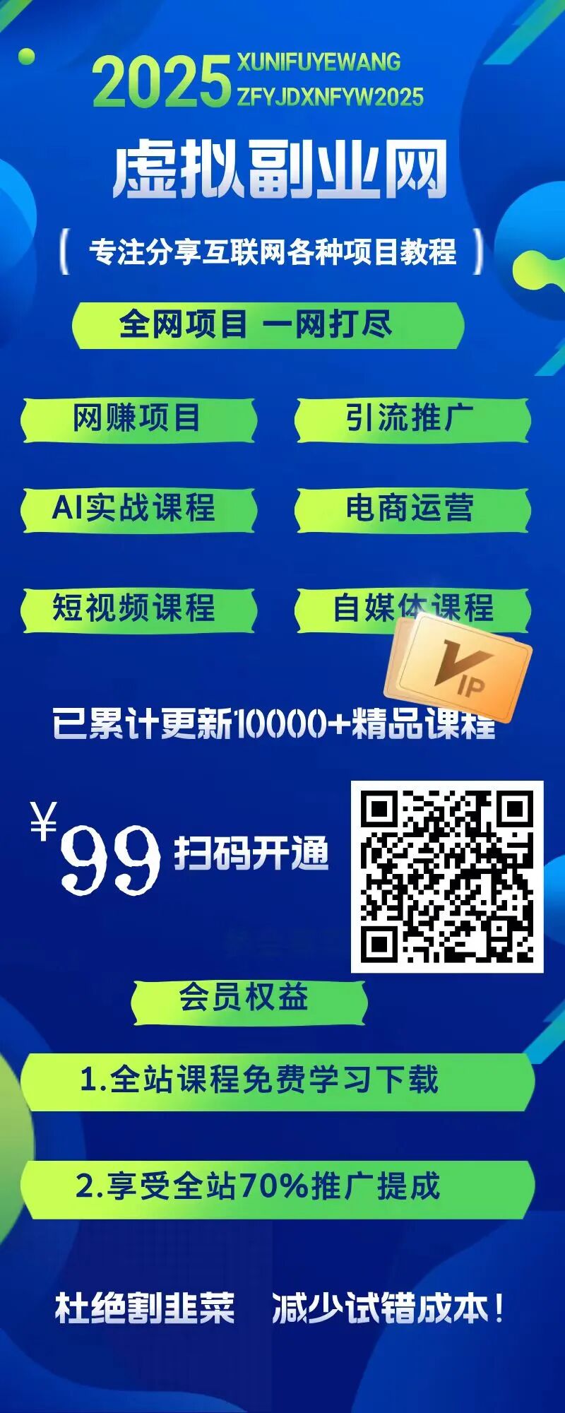 小白主播直播带货教程_虚拟副业网课程资源分享_跨境电商多平台运营