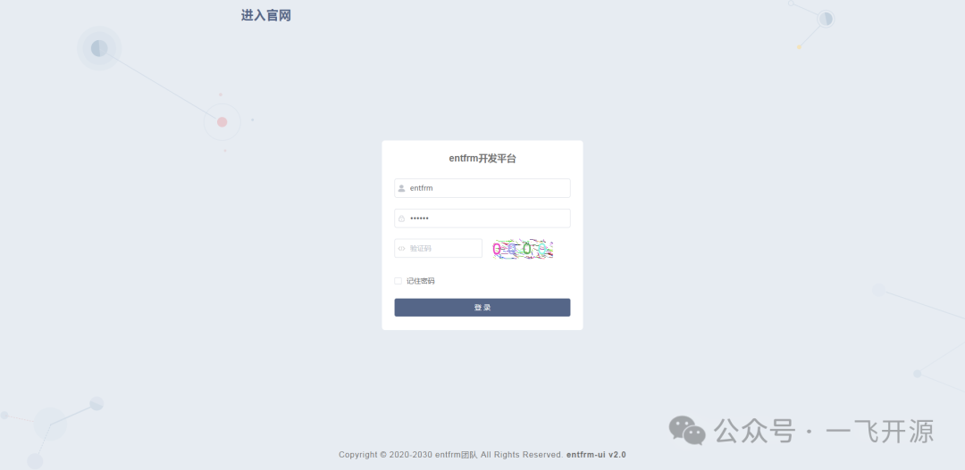 entfrm开发平台_无代码平台_无代码开发平台