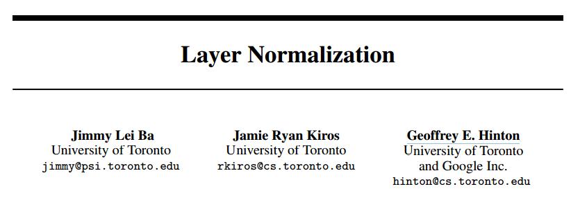 layer normalization_归一化_batch normalization
