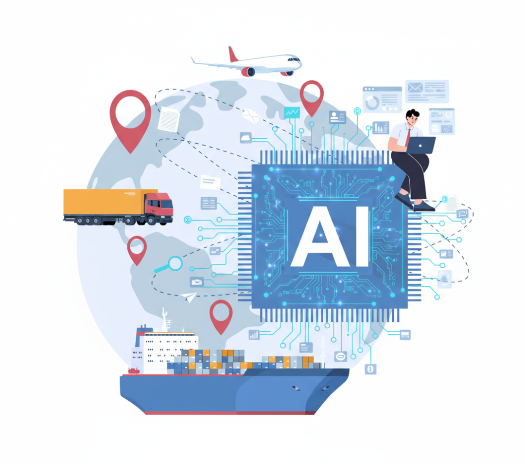跨境电商物流数字化转型 AI应用 供应链智能化管理_跨境电商转型