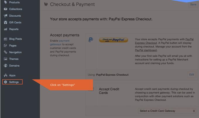 Shopify PayPal收款设置_Shopify支付设置_Shopify信用卡收款设置