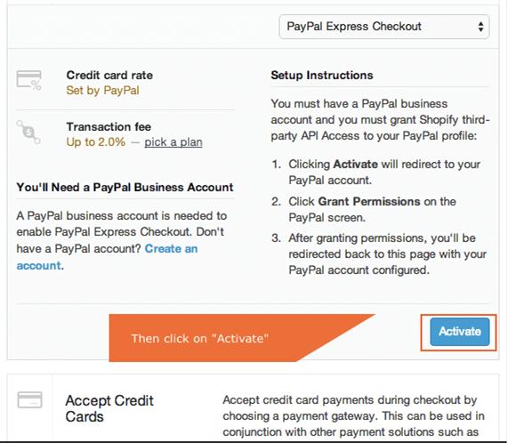 Shopify PayPal收款设置_Shopify支付设置_Shopify信用卡收款设置