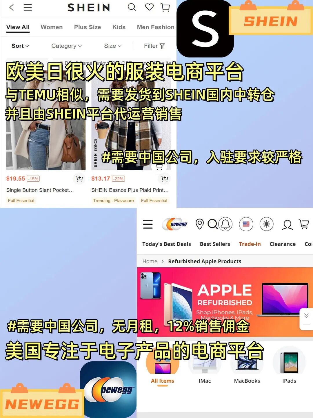 如何选择适合自己的跨境平台_跨境3C产品_跨境电商平台选择