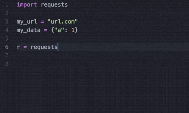 Kite Intelligent Snippets Python代码自动补全效率提升_代码补全_Kite集成搜索功能800库解释代码demo