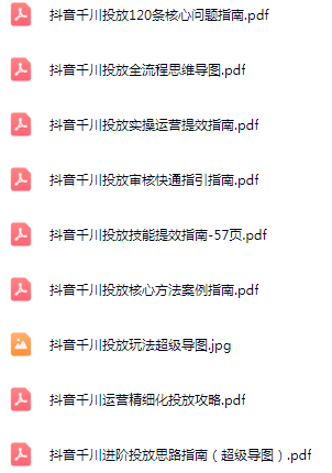人群定向素材制作_TikTok爆款趋势_抖音千川投放系列核心干货