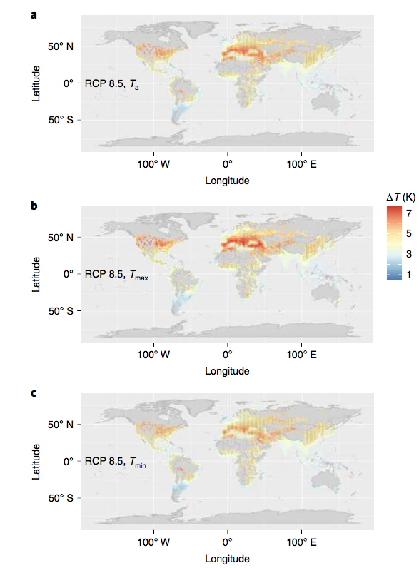 预测21世纪的城市气候 |《自然-气候变化》论文
