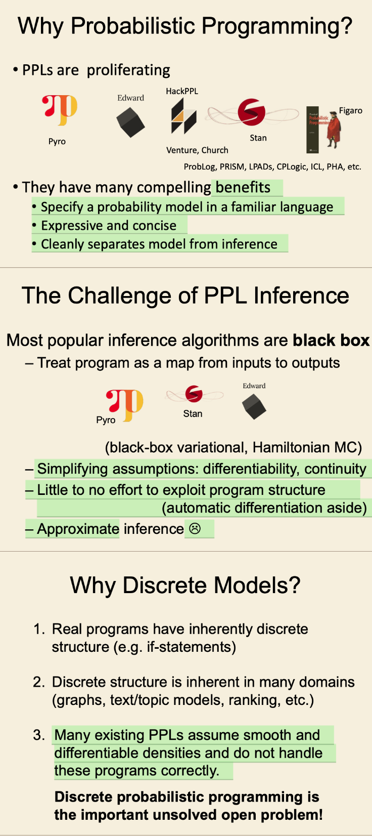 概率编程应该有什么高度？
