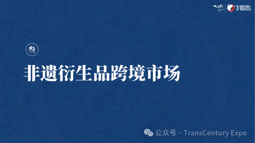 非遗跨境市场爆发式增长：千亿蓝海，这些品类正在全球热销！