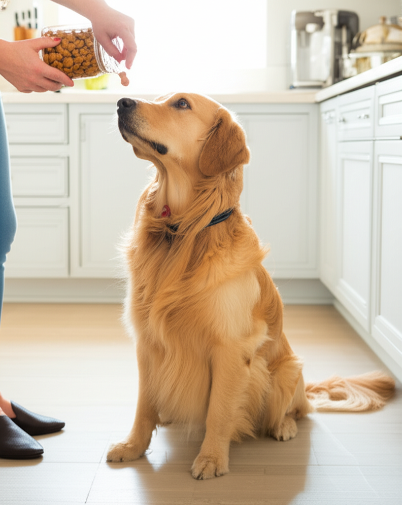 别再用剩菜剩饭喂狗了！狗粮和剩饭的差距，一个“续命”一个“催命”，兽医不会告诉你！