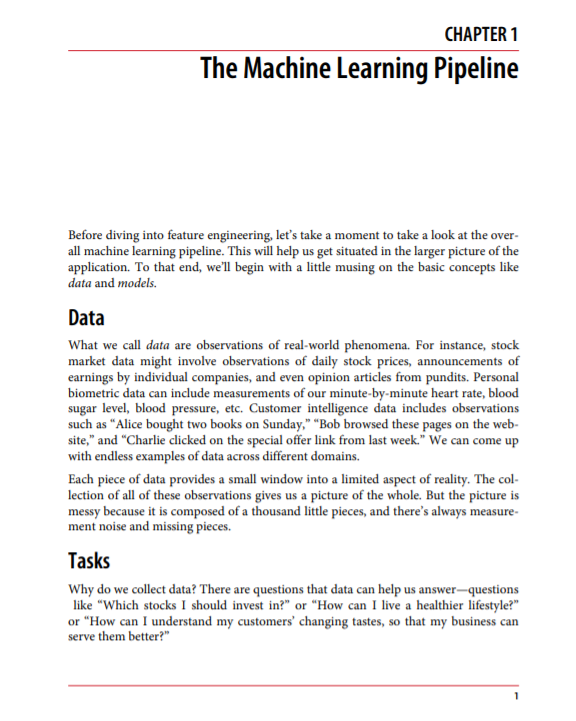 【干货书】机器学习特征工程，217页pdf