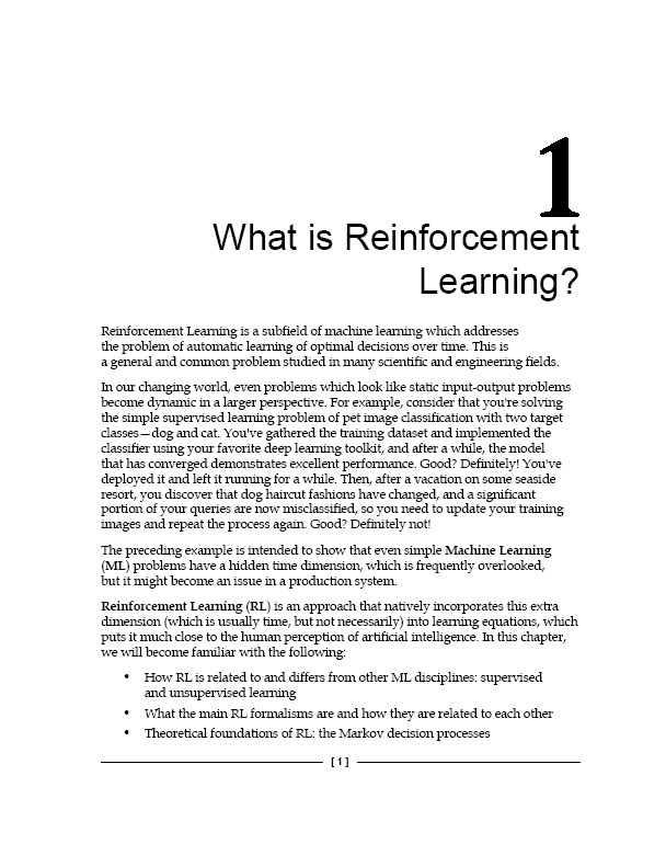 【硬核书】深度强化学习实践手册：应用现代RL方法，包括深度Q网络、值迭代、策略梯度、TRPO、AlphaGo等，547页pdf