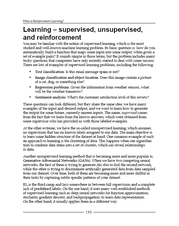 【硬核书】深度强化学习实践手册：应用现代RL方法，包括深度Q网络、值迭代、策略梯度、TRPO、AlphaGo等，547页pdf